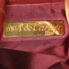 Cartier Must De Cartier - Bag shoulder bag in burgundy leather - Detail D3 thumbnail