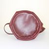 Cartier Must De Cartier - Bag shoulder bag in burgundy leather - Detail D4 thumbnail