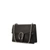 Gucci Dionysus shoulder bag in black grained leather - 00pp thumbnail