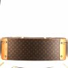 Louis Vuitton Airbus suitcase in brown monogram canvas and natural leather - Detail D5 thumbnail