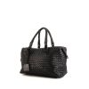 Bottega Veneta Fourre-tout handbag in black intrecciato leather - 00pp thumbnail