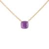 Pomellato Nudo necklace in pink gold and amethyst - 00pp thumbnail