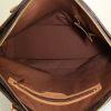 Shopping bag Louis Vuitton Mezzo in tela monogram cerata e pelle naturale - Detail D2 thumbnail