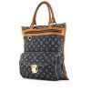 Louis Vuitton handbag in blue monogram denim canvas and natural leather - 00pp thumbnail