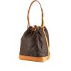 Louis Vuitton Grand Noé large model bag in monogram canvas and natural leather - 00pp thumbnail