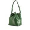 Louis Vuitton petit Noé bag in green epi leather - 00pp thumbnail