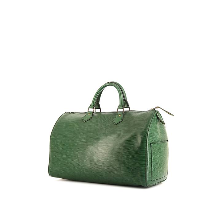 Louis Vuitton Epi Speedy 40 - Green Handle Bags, Handbags