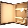 Louis Vuitton Cotteville suitcase in brown monogram canvas and brown lozine (vulcanised fibre) - Detail D2 thumbnail