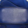 Borsa Hermes Birkin 35 cm in pelle Epsom Bleu Saphir - Detail D2 thumbnail