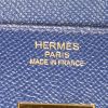 Borsa Hermes Birkin 35 cm in pelle Epsom Bleu Saphir - Detail D3 thumbnail