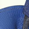 Borsa Hermes Birkin 35 cm in pelle Epsom Bleu Saphir - Detail D4 thumbnail