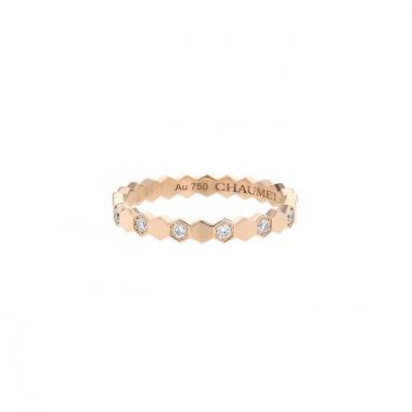 Sortija Chaumet Bee my Love en oro rosa y diamantes