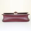 Valentino Garavani Rockstud Lock handbag in burgundy leather - Detail D5 thumbnail
