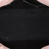 Saint Laurent Sac de jour Baby model shoulder bag in powder pink grained leather - Detail D3 thumbnail