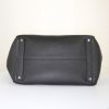 Dior Open Bar shopping bag in black leather - Detail D5 thumbnail