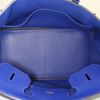 Hermes Birkin 35 cm handbag in electric blue epsom leather - Detail D2 thumbnail