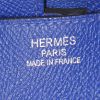 Bolso de mano Hermes Birkin 35 cm en cuero epsom azul eléctrico - Detail D3 thumbnail