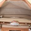 Fendi Peekaboo Selleria medium model handbag in brown grained leather - Detail D3 thumbnail