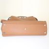Fendi Peekaboo Selleria medium model handbag in brown grained leather - Detail D5 thumbnail