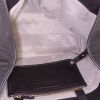 Shopping bag Burberry in pelle marrone scuro con decoro di borchie - Detail D2 thumbnail