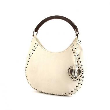 Dior Ethnic handbag in beige leather