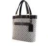Louis Vuitton Lucille shopping bag in grey blue monogram canvas and dark blue leather - 00pp thumbnail