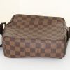 Louis Vuitton Olav shoulder bag in brown damier canvas and brown - Detail D4 thumbnail