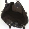 Louis Vuitton L large model handbag in black mahina leather - Detail D2 thumbnail