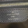 Louis Vuitton L large model handbag in black mahina leather - Detail D3 thumbnail