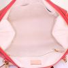 Louis Vuitton Doc handbag in red epi leather and natural leather - Detail D3 thumbnail