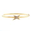 Opening Mauboussin Etoile Divine bracelet in yellow gold and diamonds - 00pp thumbnail