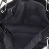 Gucci Eclipse shopping bag in monogram canvas and black leather - Detail D2 thumbnail