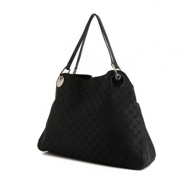 Shopping bag Gucci Eclipse in tela monogram e pelle nera