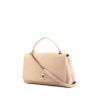 Chanel Chic Top bag in beige chevron quilted leather - 00pp thumbnail