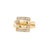 Boucheron Déchainé ring in yellow gold and diamonds - 00pp thumbnail