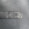 Hermes Kelly 40 cm handbag in black grained leather - Detail D5 thumbnail