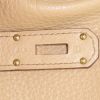 Sac à main Hermes Birkin Shoulder en cuir togo beige argile - Detail D4 thumbnail