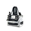 Chloé Betty handbag in silver and black leather - 00pp thumbnail