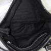 Chloé Betty handbag in silver and black leather - Detail D2 thumbnail