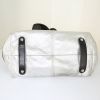 Chloé Betty handbag in silver and black leather - Detail D4 thumbnail