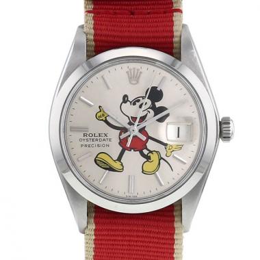 Montre Rolex Oyster Date Precision en acier Ref :  6694 Vers  1972