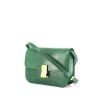 Celine Classic Box handbag in green lizzard - 00pp thumbnail