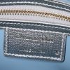 Borsa Dior Lady Dior in pelle argentata con motivo - Detail D4 thumbnail