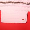Dior Lady Dior medium model handbag in pink leather - Detail D4 thumbnail