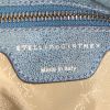 Bolso de mano Stella McCartney Falabella en lona azul - Detail D4 thumbnail