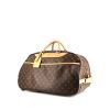 Bolsa de viaje Louis Vuitton Eole en lona Monogram revestida marrón y cuero natural - 00pp thumbnail