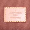 Bolsa de viaje Louis Vuitton Eole en lona Monogram revestida marrón y cuero natural - Detail D4 thumbnail