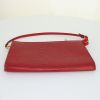 Louis Vuitton Pochette accessoires pouch in red epi leather - Detail D4 thumbnail