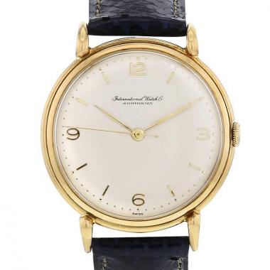 Montre IWC Vintage en or jaune Vers  1950