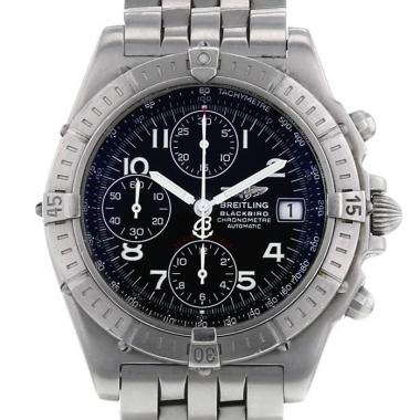 Orologio Breitling Black Bird in acciaio Ref :  13353 Circa  2000